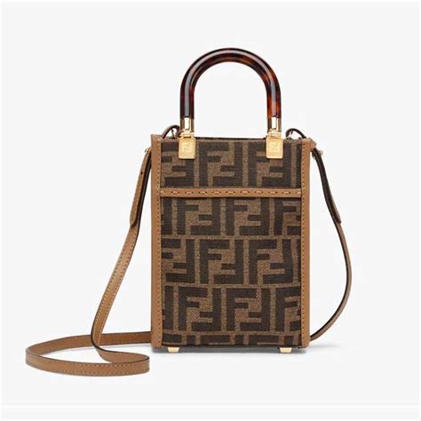 fendi ff small bag|fendi mini shopper bag.